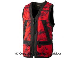 Lynx Safety waistcoat AXIS MSP® Red Blaze/Shadow brown