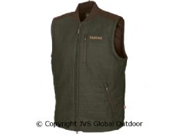 Metso Active quilt waistcoat Willow green/Shadow brown