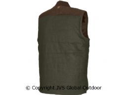 Metso Active quilt waistcoat Willow green/Shadow brown