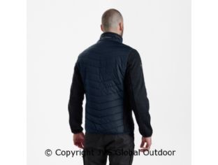 Moor Padded Jacket with knit Dark Blue 786