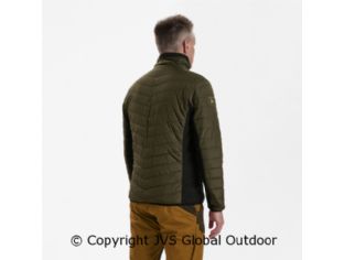 Moor Padded Jacket with softshell Adventure Green 353