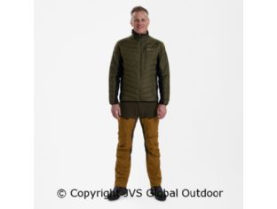 Moor Padded Jacket with softshell Adventure Green 353