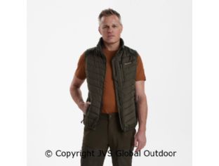 Moor Padded Waistcoat with knit Timber 393