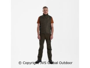 Moor Padded Waistcoat with knit Timber 393