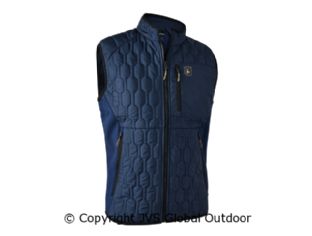 Mossdale Quilted Waistcoat Dress Blues 785