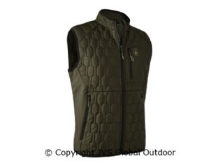 Mossdale Quilted Waistcoat Forest Green 361