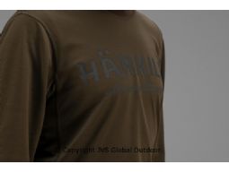 Mountain Hunter L/S t-shirt Hunting green/Shadow brown