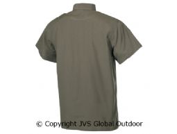 Outdoor Shirt, korte mouwen, olijfgroen