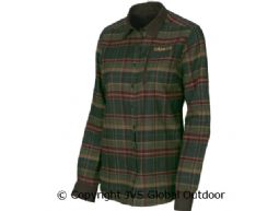 Pajala Lady L/S shirt Rosin green check