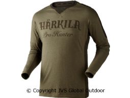 Pro Hunter L/S t-shirt Lake green/Shadow brown