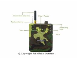 Radio / MP3 lokker camo roeptoeter