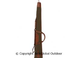 Retrieve Shotgun slip in canvas/ leather Warm olive - 135 cm
