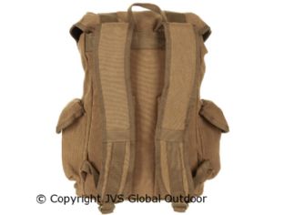Rugzak canvas bruin