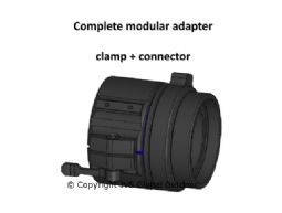 Rusan adapter voor Connector met snelsluiting MAR