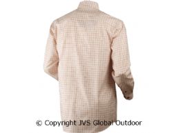 Stenstorp shirt Burnt orange check/ Button-under