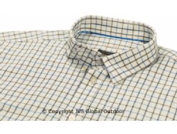 Stornoway Active shirt Green/Blue check