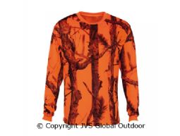 T-SHIRT ML HUNTING FLUO SIGNAAL ORANGE