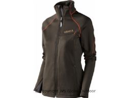 Thyra Lady fleece jacket  Shadow brown