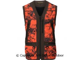 Wildboar Pro Safety waistcoat AXIS MSP®Orange Blaze/Shadow brown